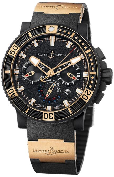 Ulysse Nardin Maxi Marine Diver Black Sea Chronograph Replica Watch Price 353-90-3 Ulysse Nardin Maxi Marine Diver Black Sea Chronograph Replica Watch Price 353-90-3